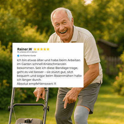 KnieWohl™ Bandage – Natürliche Bambus Kompression